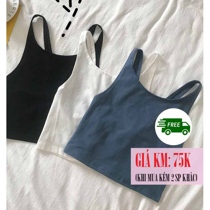 Áo ba lỗ croptop Ulzzang Quảng Châu ATB18