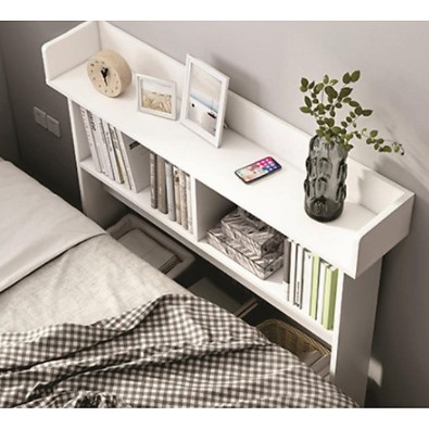 Tủ kệ trang trí bên hông giường hoặc sofa thiết kế thông minh theo phong cách đơn giản KTT15 (hình thật + video)