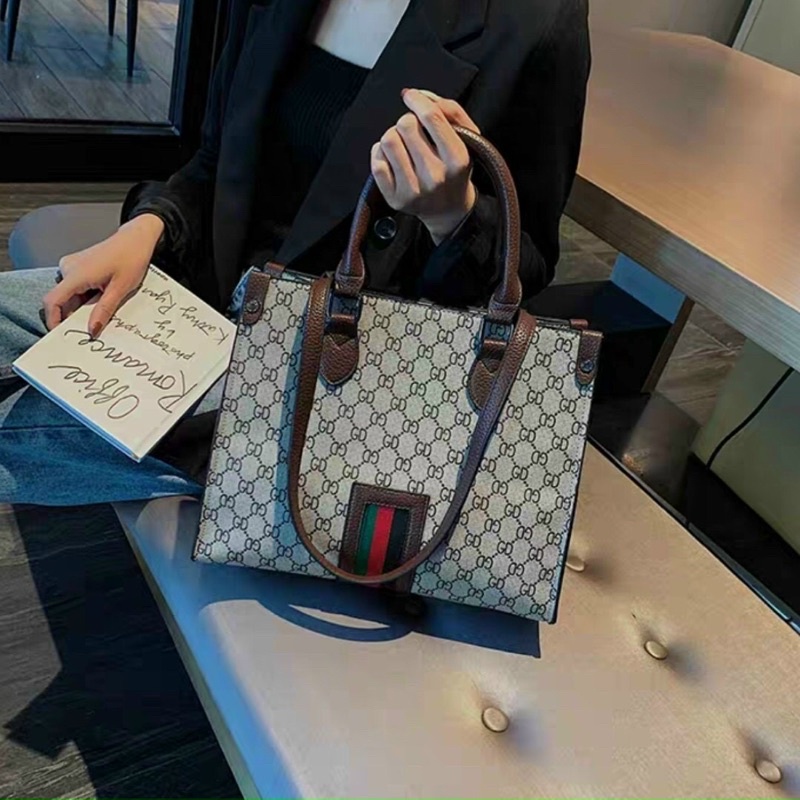 Túi xách nữ Công sở họa tiết G/c size 35cm và 40cm