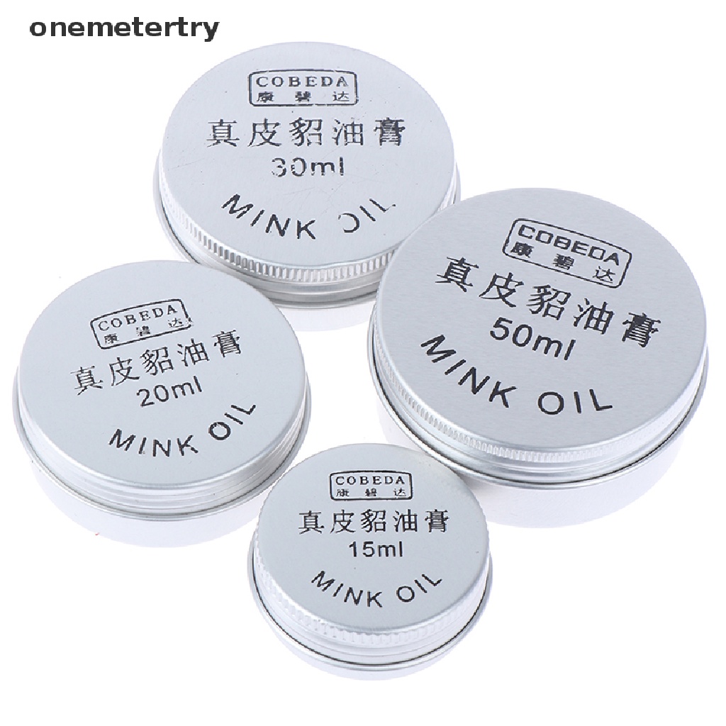 Dầu chồn nguyên chất dưỡng da giày 15/ 20/ 30/ 50ML DIY