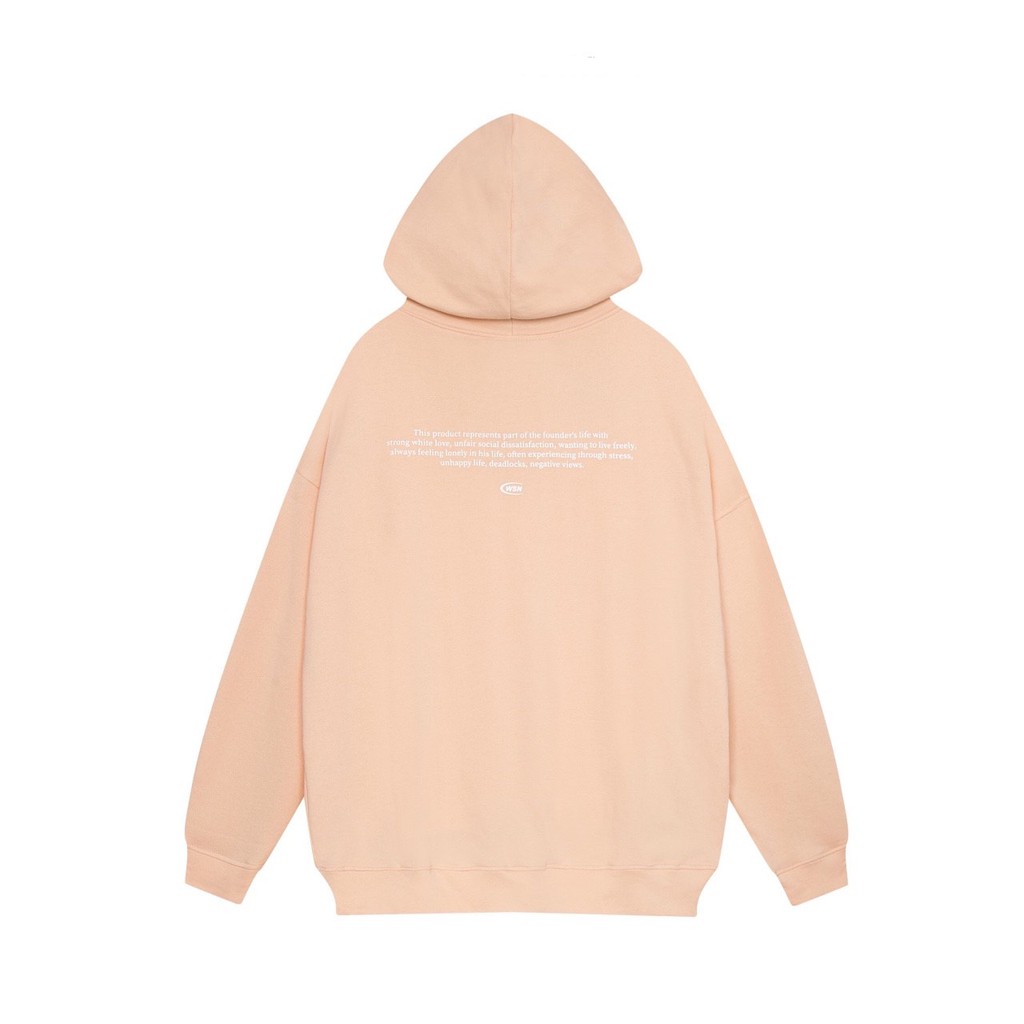 HOODIE FULLZIP "STORY VER2" ORANGE MILK | BigBuy360 - bigbuy360.vn