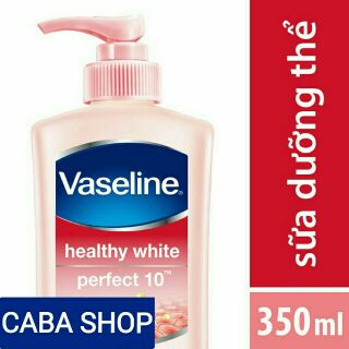 VASELINE Sữa Dưỡng Thể PERFECT 10 TRONG 1 350ml