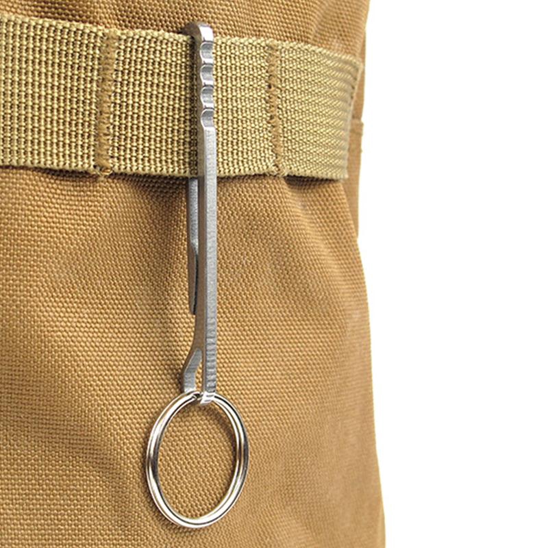 Móc Khóa carabiner Kiêm Dụng Cụ Mở Nắp Chai Đa Năng