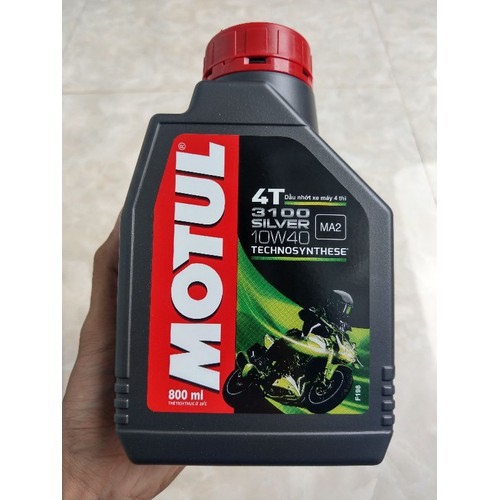 NHỚT MOTUL 3100 SILVER 10W40 CHO XE SỐ