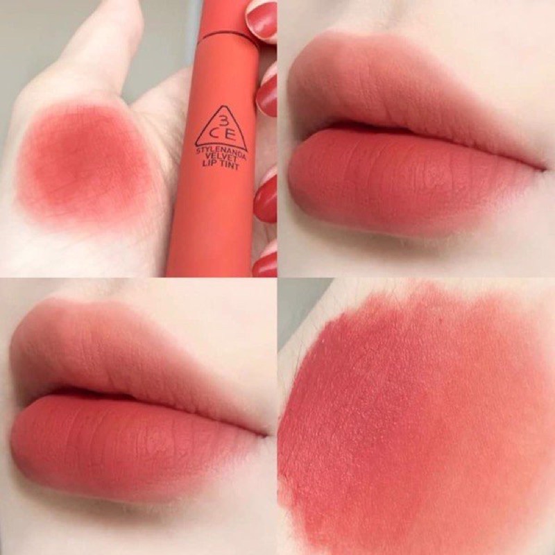 SON 3CE VELVET LIP TINT THINK AGAIN – HỒNG NUDE CORAL