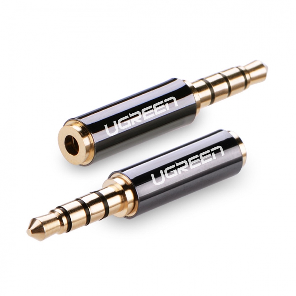 Ugreen 20502 Đầu chuyển âm thanh 3.5mm dương sang 2.5mm âm