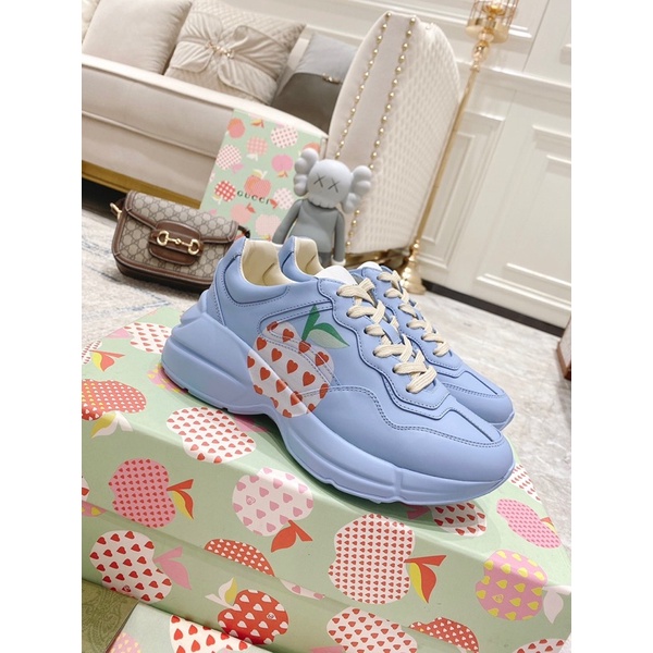 Giày thể thao unisex thương hiệu thời trang cao cấp Gucci GC mẫu mới với nhiều màu siêu xinh