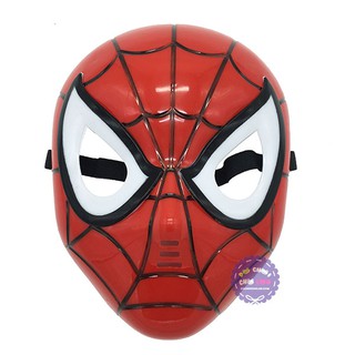 Đồ chơi mặt nạ người nhện Spider Man dùng pin có nhạc đèn