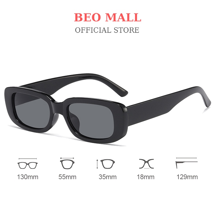 Kính râm trẻ em gọng vuông BEOMALL theo phong cách hàn quốc KT010