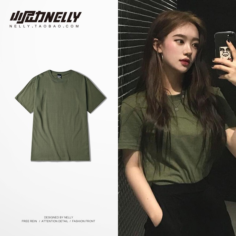 ORDER áo Nelly trơn- Áo phông ulzzang retro- Áo tag HeyBig bảng màu 9-16 buneno store