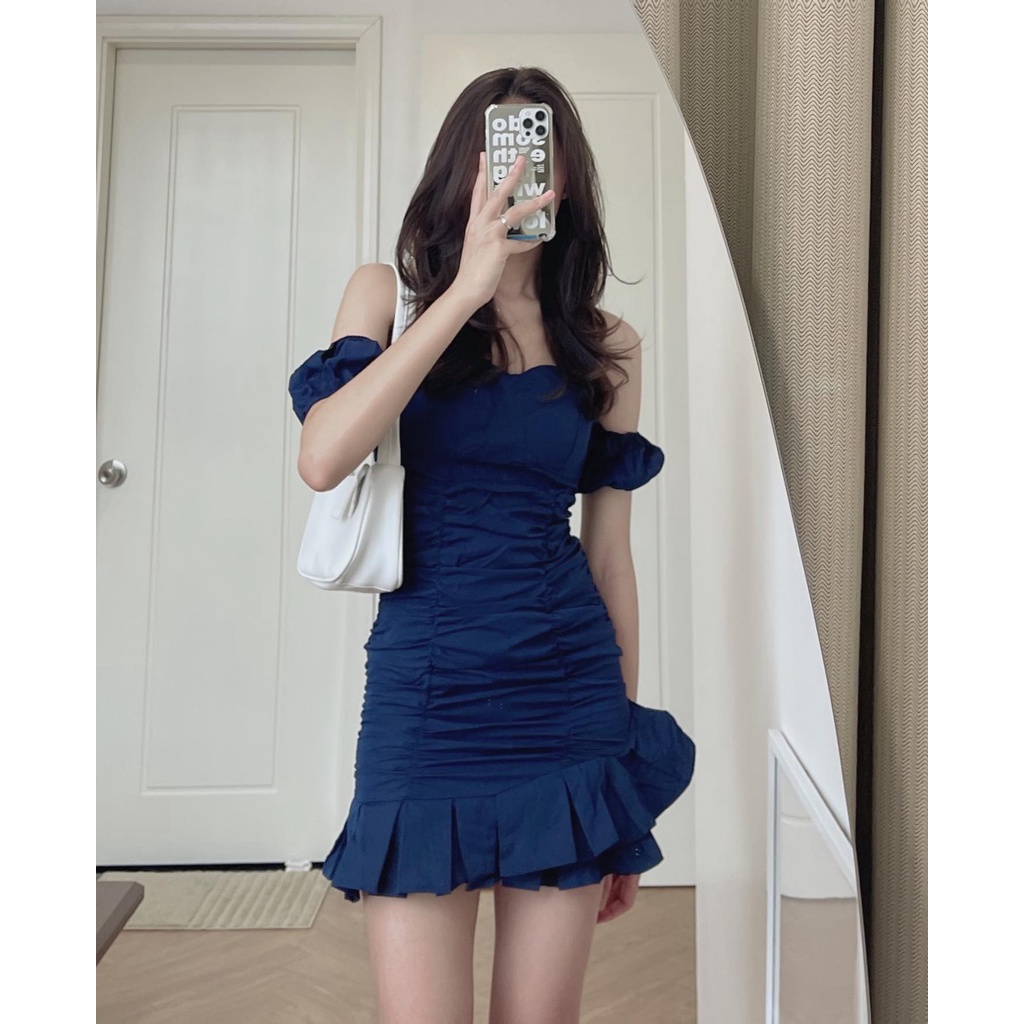 V230 Váy nhún body cúp ngực Audrey | BigBuy360 - bigbuy360.vn