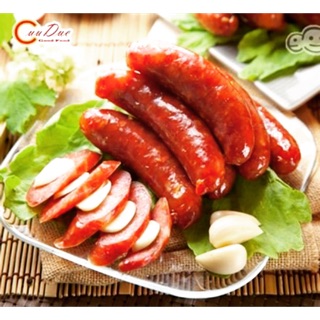 Lạp xưởng vị nguyên bản Đài Loan , gói 500gram hút chân không.