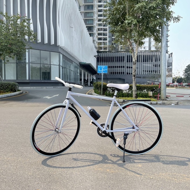 Xe đạp không phanh Fixed Gear Single Speed MB-A2 - Phong cách, năng động, cá tính trẻ trung dành cho người sử dụng
