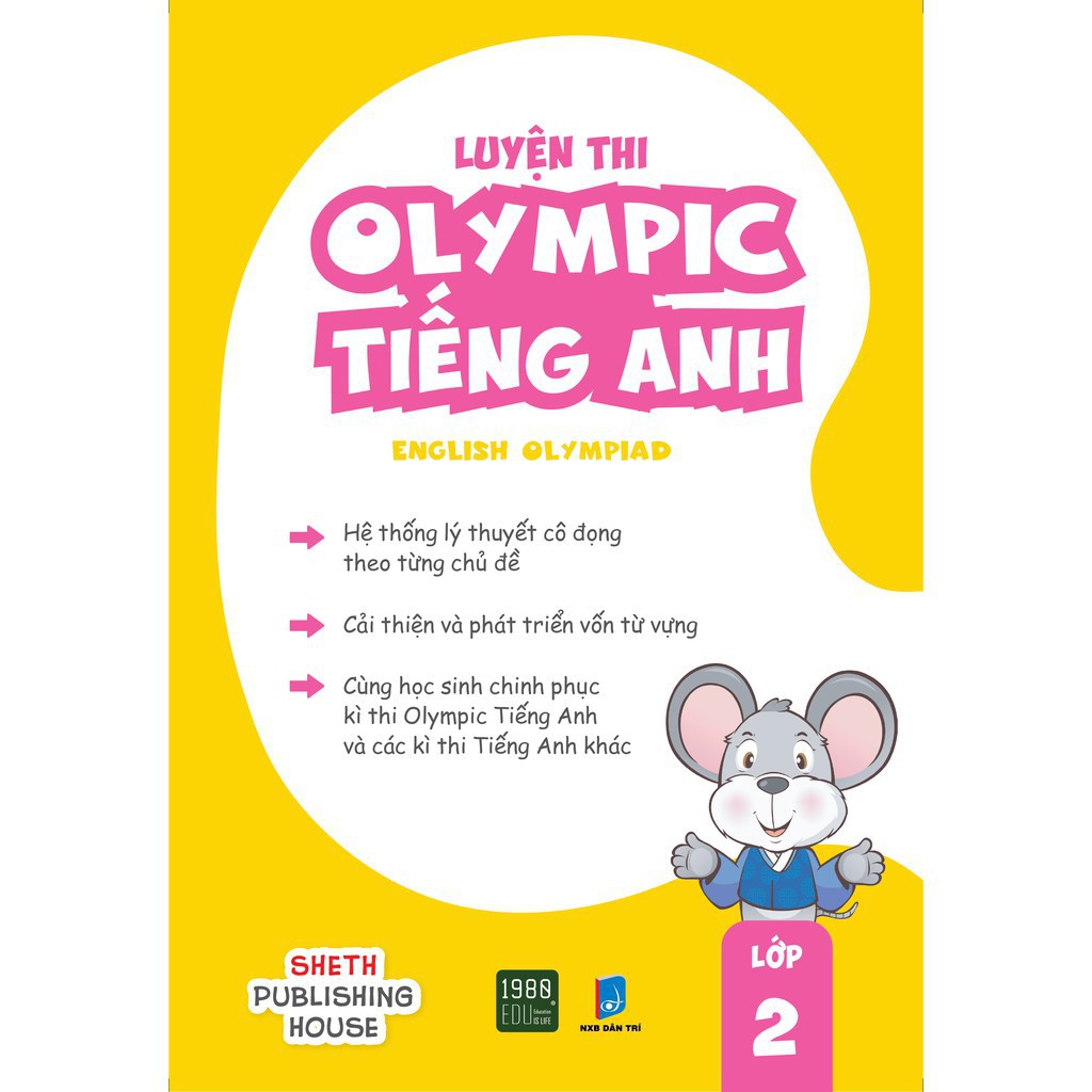 Sách - Luyên Thi OLIMPIC Tiếng Anh Lớp 2 (Xả Kho)