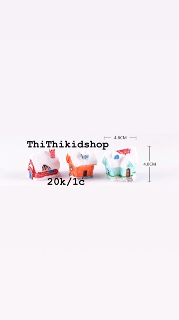 Charm Ngôi nhà phủ tuyết