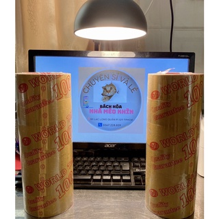 [HCM] băng keo vàng đục cuộn 100 yard
