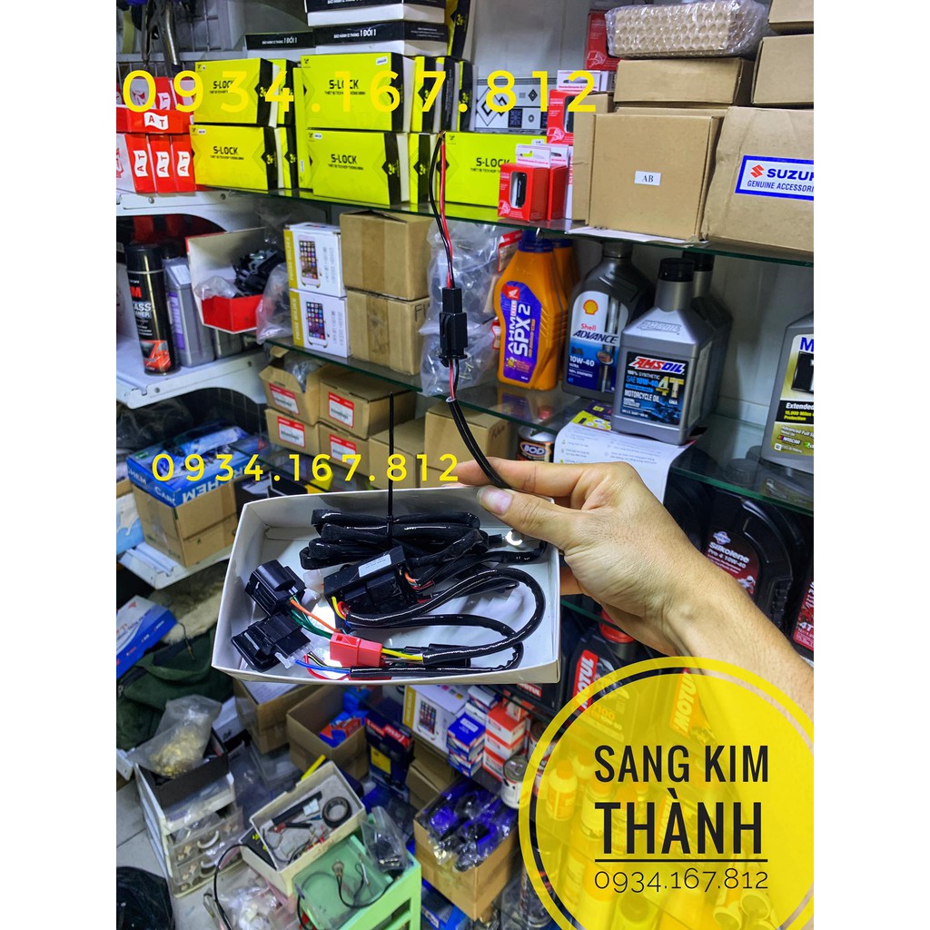 Mạch Passing Tắt Đèn Pha Và Đèn Trợ Sáng Cho xe Honda FUTURE 2020 2021 2022