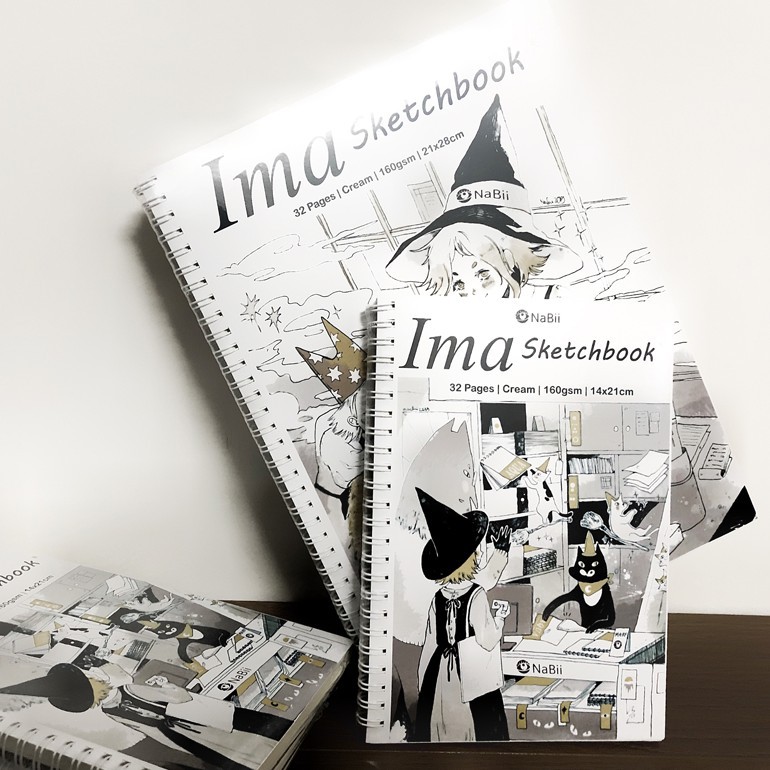 [𝐁𝐞𝐞𝐀𝐫𝐭𝐒𝐭𝐨𝐫𝐞𝟐] Sketchbook Nabii IMA Đl 160GSM