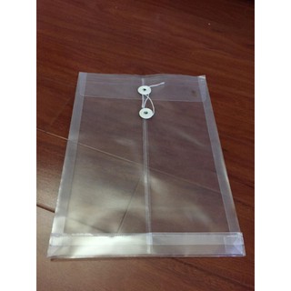 10 Túi hồ sơ buộc dây khổ A Trà My- A118 Túi hồ sơ nilon DỌC