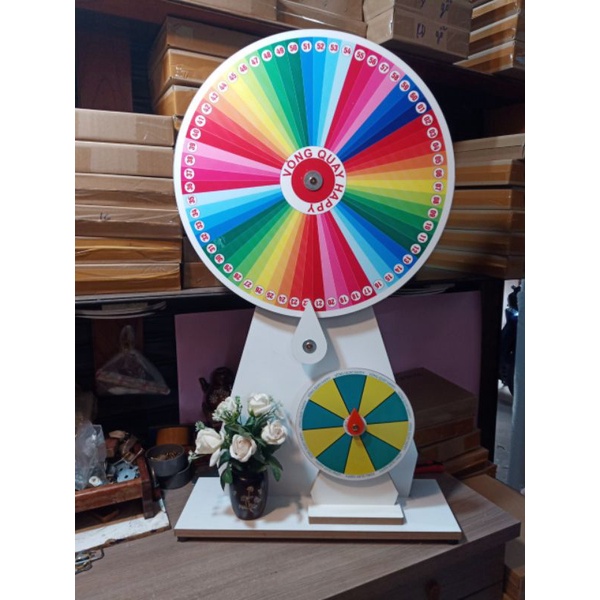 VÒNG QUAY KỲ DIỆU 60 ô - SIZE 60cm * 100cm