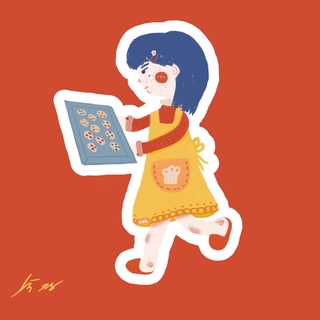 Combo sticker gia đình đầu Xanh.🫐