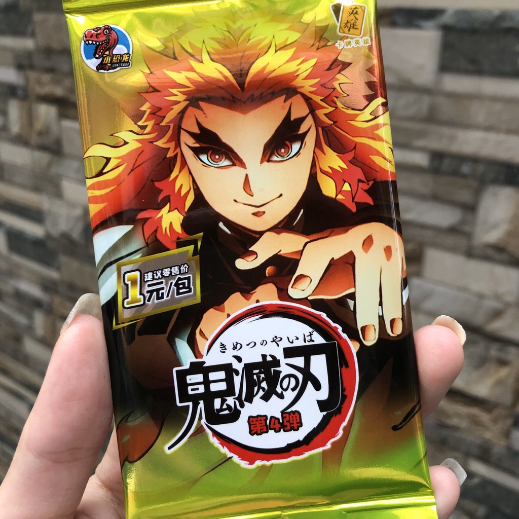 (LT) Set ảnh thẻ nhân phẩm KIMETSU NO YAIBA ngẫu nhiên anime chibi xinh xắn nhiều mẫu mới siêu rẻ