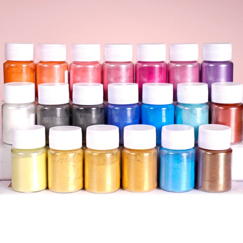 Bộ 4 lọ màu phản quang DIY trang sức