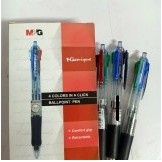 Bút bi 4 ngòi M&amp;G ABP80371 ngòi 0.7mm