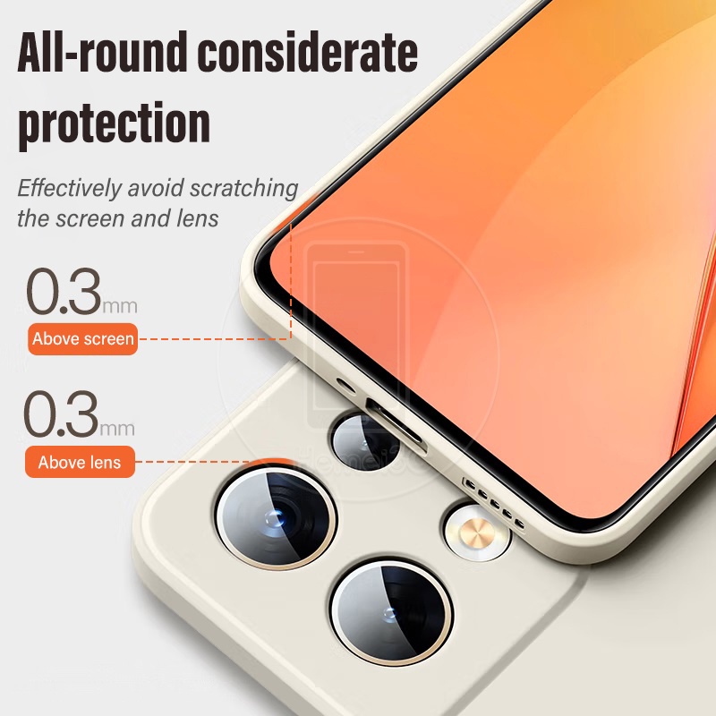 Ốp Điện Thoại TPU Dẻo Vuông Cho OPPO Reno 8 Reno8 Pro 5G