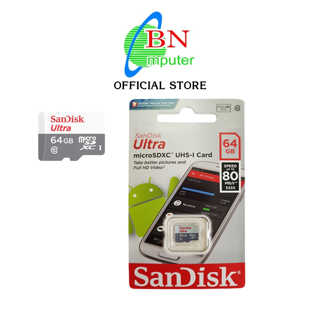 Thẻ nhớ 32G 64G 128G SanDisk chuyên dùng cho camera