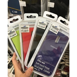 Ốp lưng Silicone Cover Galaxy J7+/ J7 Plus chống bám bẩn