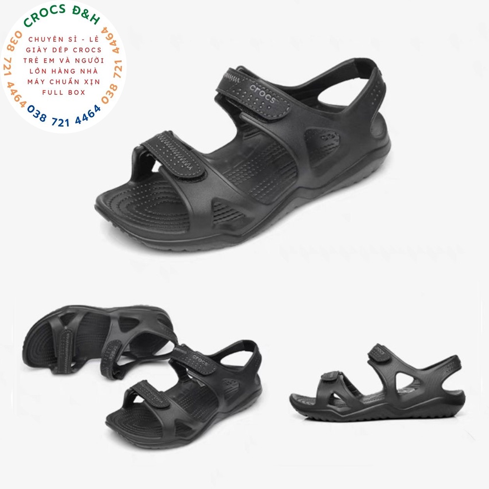 Giày dép crocs - dép sandal crocs river cho nam chống thấm nước, chống trơn trượt, chống hôi chân, hàng xuất xịn