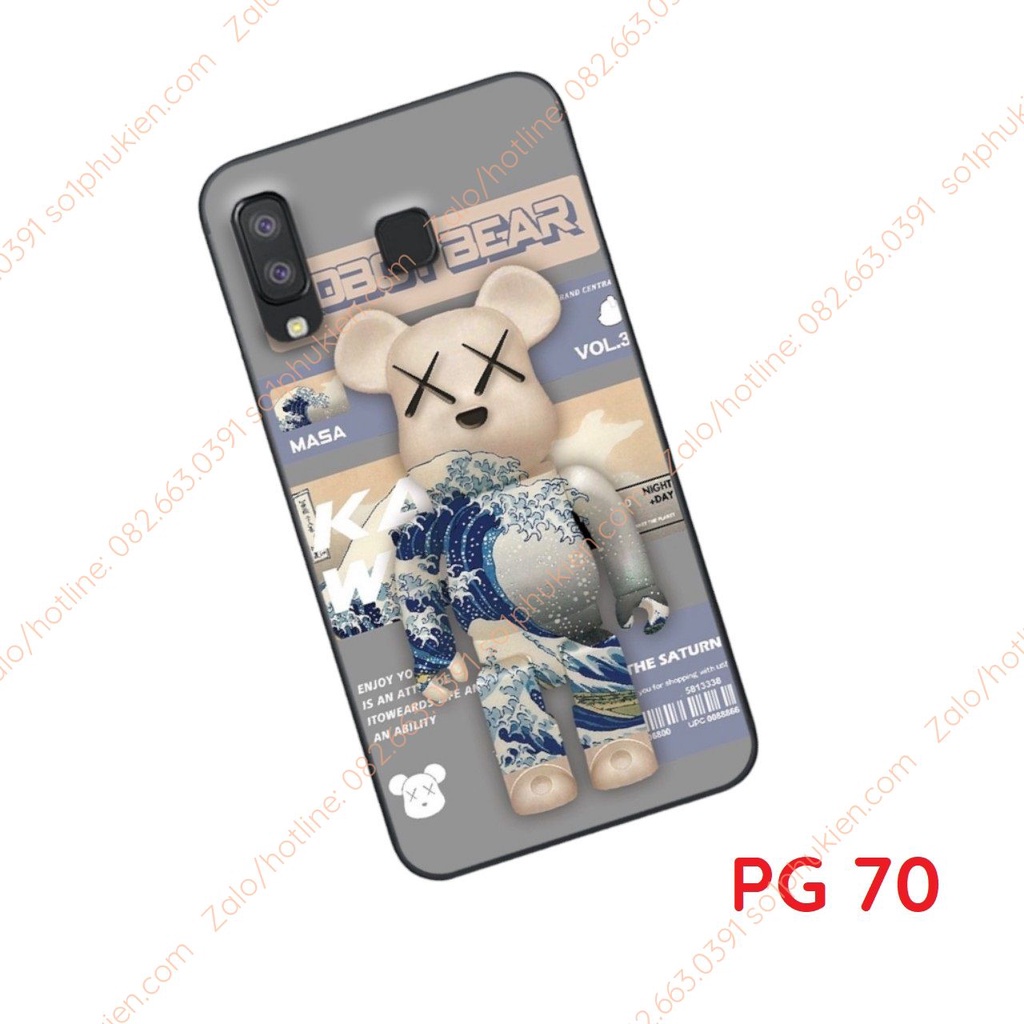 Ốp lưng Samsung A8 star/ A9 star in hình gấu, nhiều mẫu đẹp