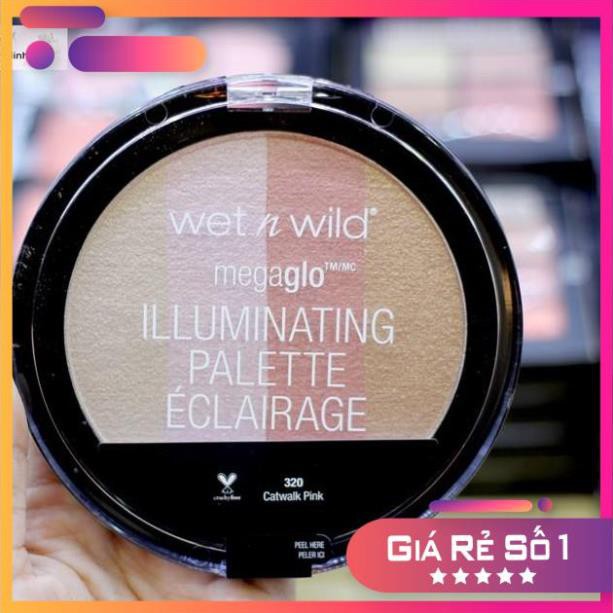 Siêu Hot Phấn Bắt Sáng Wet n Wild Megaglo Illuminating Palette Eclairage