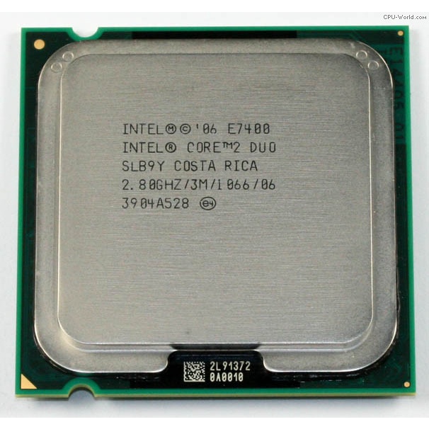 CPU E7400 Chip E7400 core 2 dual E7400 chip e7400 socket 775