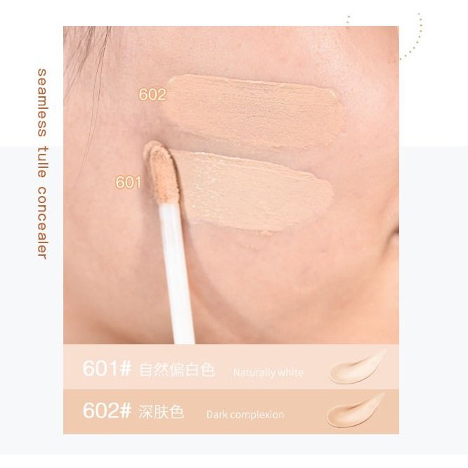 Kem Che Khuyết Điểm Lâu Trôi Mỏng Mịn Tự Nhiên GOGOTALES Seamless Tulle Concealer GT196
