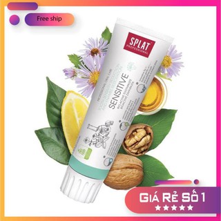 Kem đánh răng cho răng nhạy cảm, kem đánh răng chống ê buốt splat sensitive 100ml - chính hãng 100%