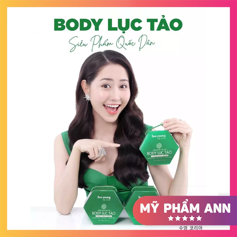Kem body lục tảo Soo Young chính hãng