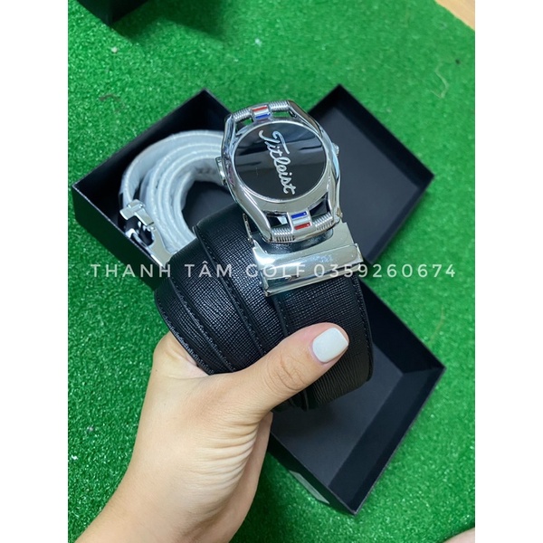 Thắt Lưng Golf Titleist - Dây Lưng Golf Nam Chất Liệu Da PU Cao Cấp