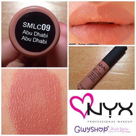 NYX Soft Matte Lip Cream - SMLC 09 Abu Dhabi - màu nude đất