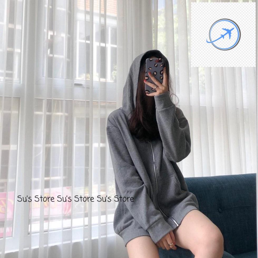 👰🤵 Áo nỉ trơn khóa nhôm A581 SUSTORE 👰🤵
