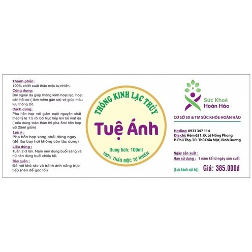 (TẶNG GIẤM) THÔNG KINH LẠC THUỶ Tuệ Ánh chính hãng 100%