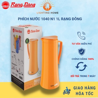 Phích Đựng Nước Nóng1 Lít Cao Cấp RẠNG ĐÔNG RD1040N1 giữ ấm lâu không gây độc hại cho sức khỏe