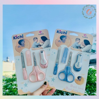 Bộ Cắt Dũa Móng Tay cho bé 3 Chi Tiết Kichilachi