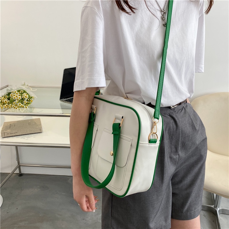 Túi đeo chéo IELGY cỡ lớn phong cách retro thời trang tùy chọn màu sắc dành cho nữ