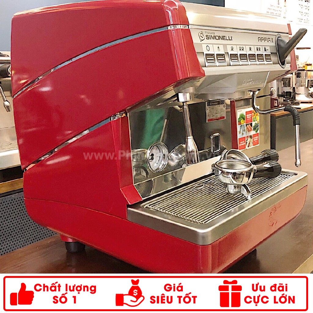 Máy pha cà phê Nuova Simonelli APPIA II 1 group - Máy đã qua sử dụng - Combo