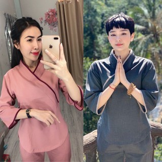 Đồ Lam Đi Chùa # Nhật Nơ Vải Hàn Quốc Cao Cấp # Đồ Bộ # Quần Áo Nữ