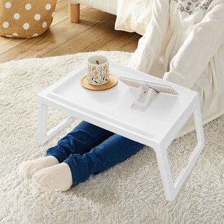 Bàn nhỏ giường gấp mini IKEA di động ăn đơn giản gia đình trẻ em nhựa