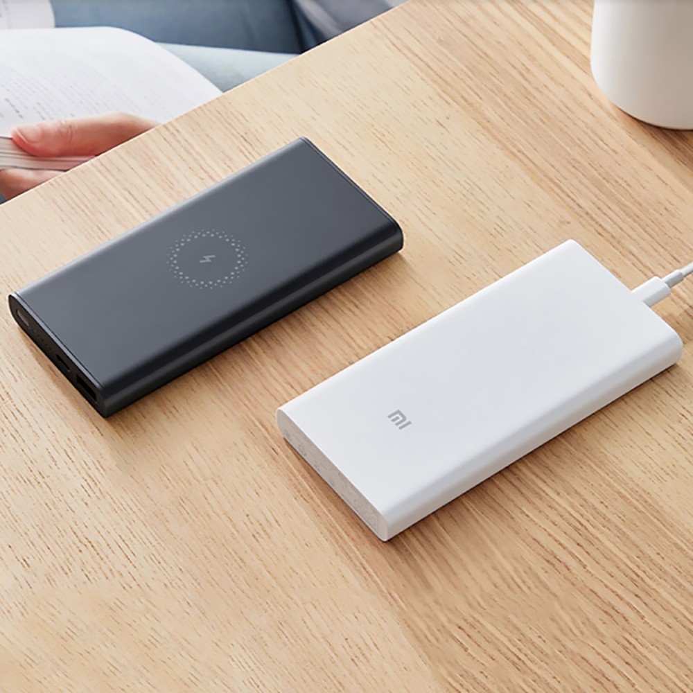 Pin sạc dự phòng 10000mAh Xiaomi WPB15ZM (VXN4294GL) tích hợp sạc không dây Digiworld Phân phối