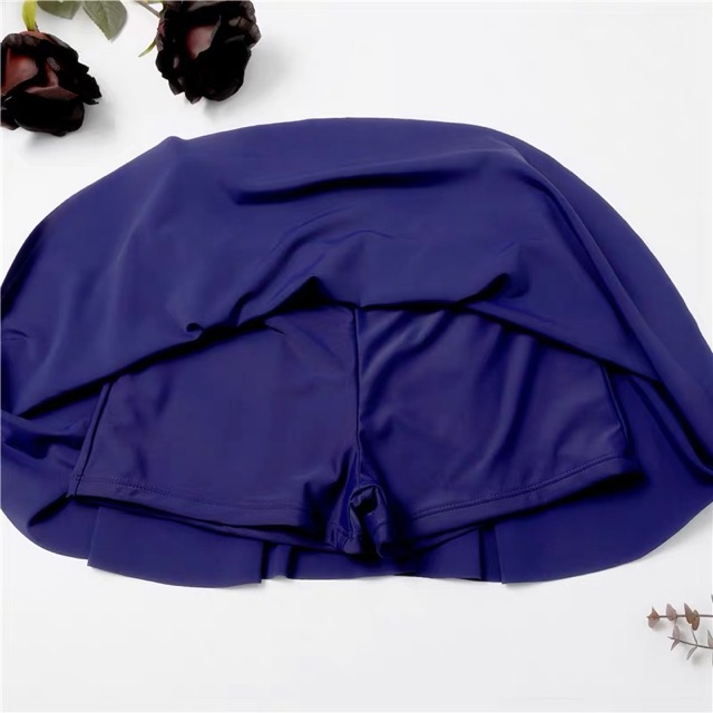 (Order 5-10days) Bigsize S-3XL Quần váy bơi đen/xanh | BigBuy360 - bigbuy360.vn